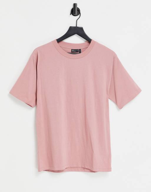 Tee shirt 2024 oversize rose