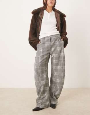Ultimate - Pantalon bouffant avec coutures tournantes - Carreaux-Multicolore 38