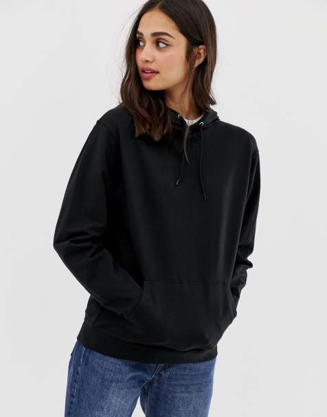 ASOS DESIGN – Ultimate – Schwarzer Kapuzenpullover