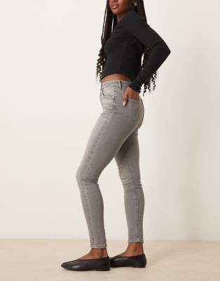 Asos Design Ultimate Skinny Jean In Gray