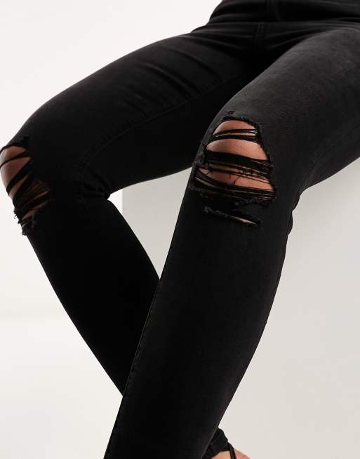 Asos black skinny jeans hot sale womens