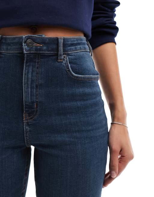 ASOS DESIGN ultimate skinny jeans in dark mid blue, 2 of 5