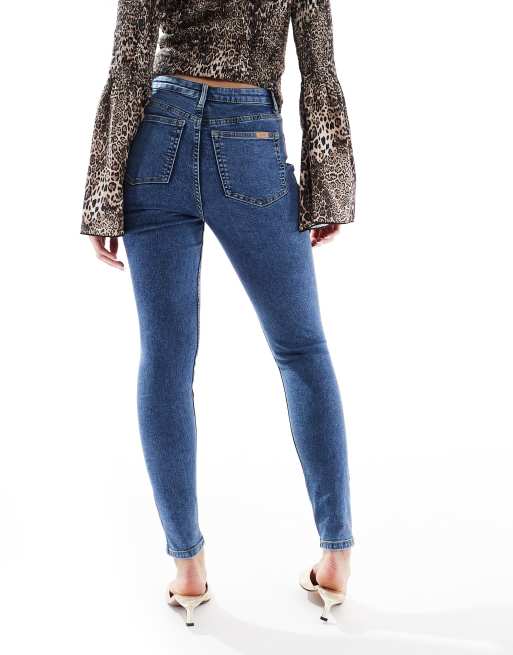 ASOS DESIGN ultimate skinny jeans in mid blue