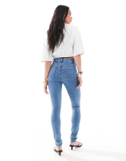 ASOS DESIGN - Ultimate - Skinny jeans in middenblauw, 2 van 5