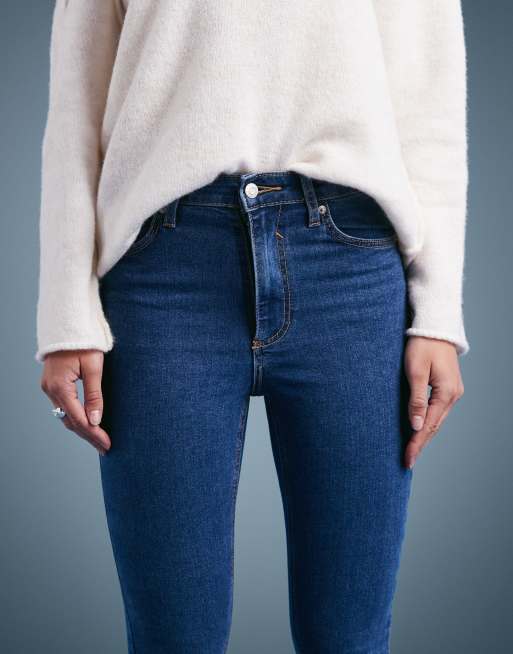 ASOS DESIGN - Ultimate - Skinny jeans in middenblauw, 5 van 5