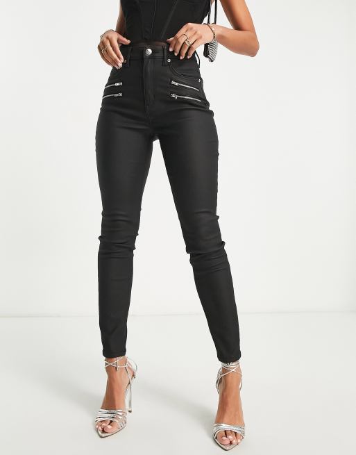 Designer jeans best sale with zippers