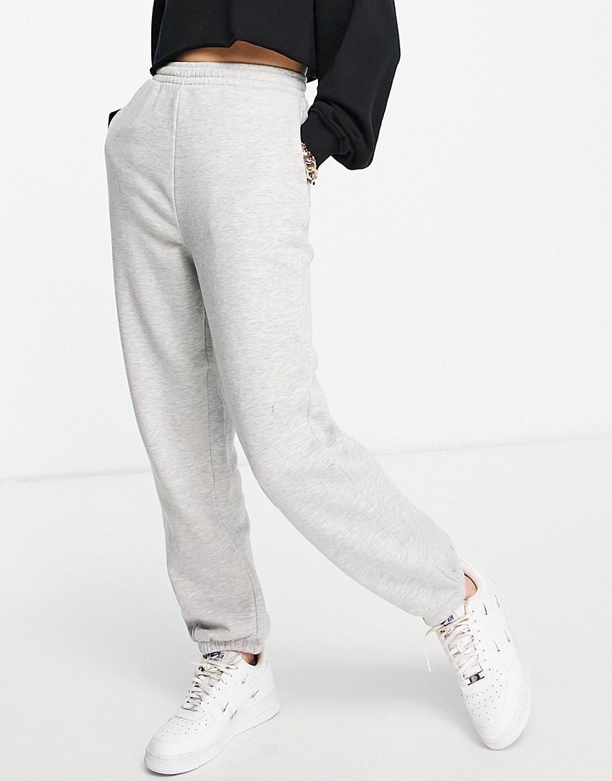 ASOS DESIGN ultimate sweatpants in gray heather