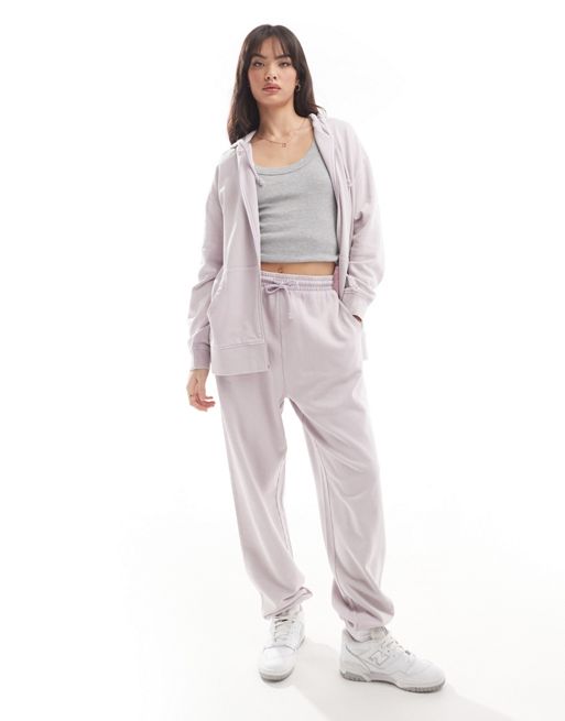 CerbeShops DESIGN ultimate sweatpants in washed lilac