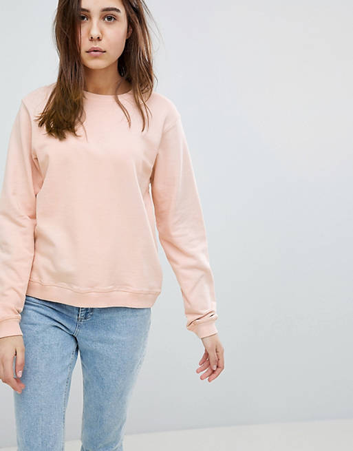 ASOS DESIGN ultimate sweatshirt in pink | ASOS