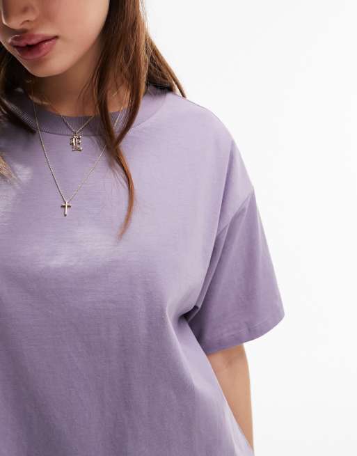 ASOS DESIGN - Ultimate - T-shirt oversize viola, 3 di 5