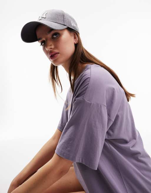 ASOS DESIGN - Ultimate - T-shirt oversize viola, 4 di 5