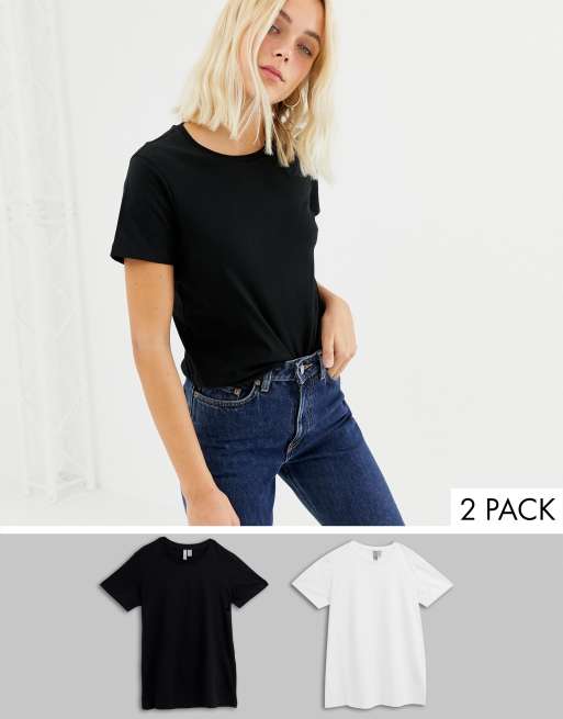 ASOS DESIGN ultimate t-shirt with crew neck in 2 pack 