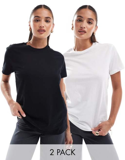 Buy Bodycare Women Round neck Half Sleeve Cotton T-shirt in Black