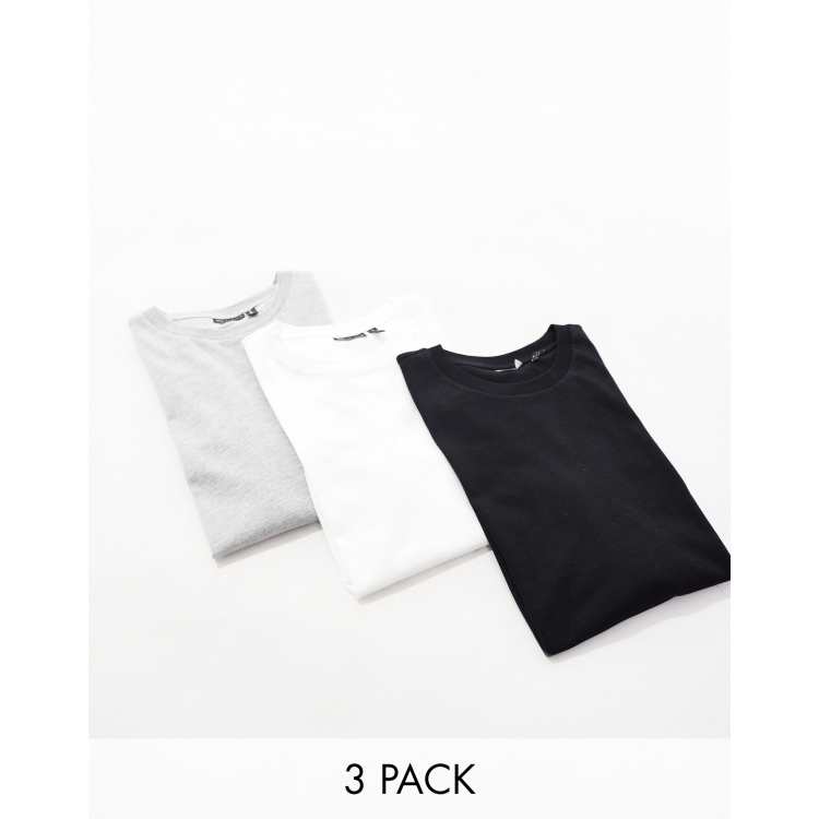 Calvin Klein Men's 3 Pack Cotton Crewneck T-Shirt