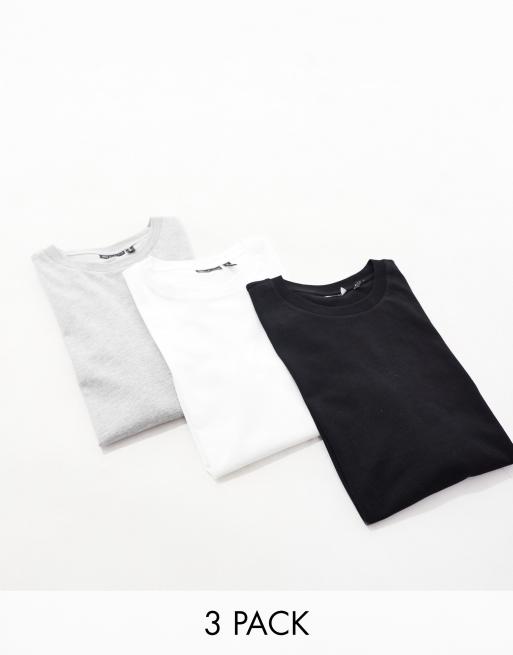 ASOS 3/4 Sleeve T-Shirt With Crew Neck