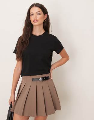 ASOS DESIGN ASOS DESIGN ultimate t-shirt with crew neck in cotton blend in black - BLACK