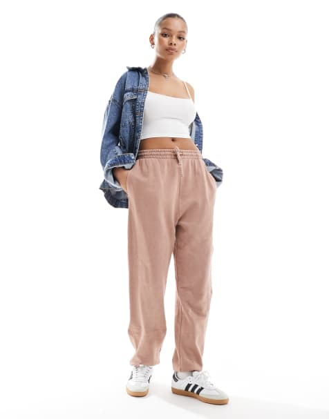 ASOS DESIGN ultimate trackies in washed rose - view 1