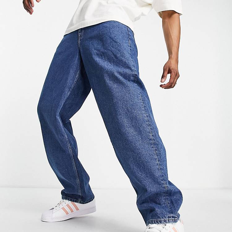 Oversized mom jeans in mid auth ASOS Damen Kleidung Hosen & Jeans Jeans Baggy & Boyfriend Jeans 