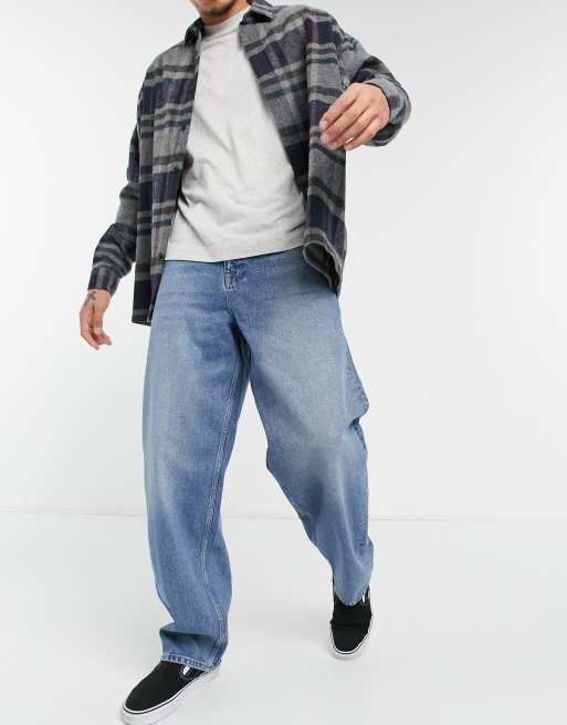 Vintage Baggy Jeans in Crayton Wash