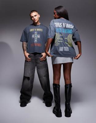 Guns&#39;n Roses 横浜Tシャツ サイズS 日本製プリント有り Amazon | Guns N' Roses 公式クロス Tシャツ | Tシャツ