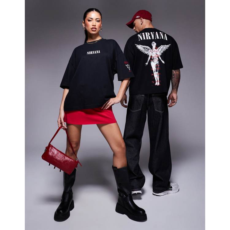 ASOS DESIGN unisex boxy oversized licensed t-shirt with