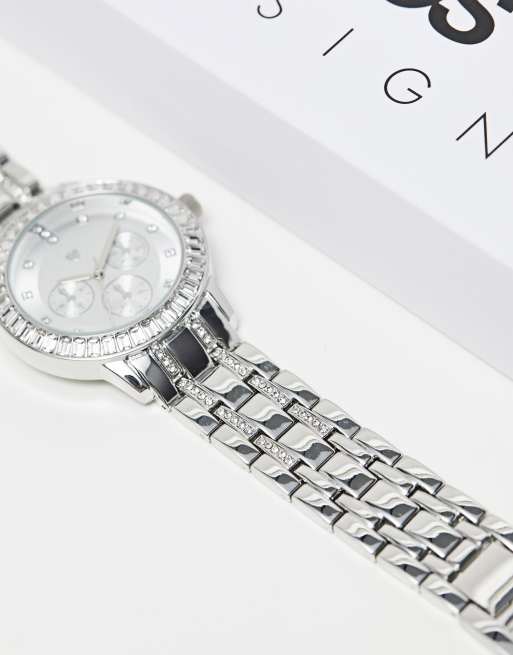 Chunky silver sale watch ladies