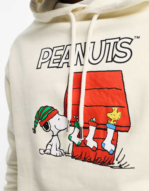 Snoopy zip up on sale hoodie