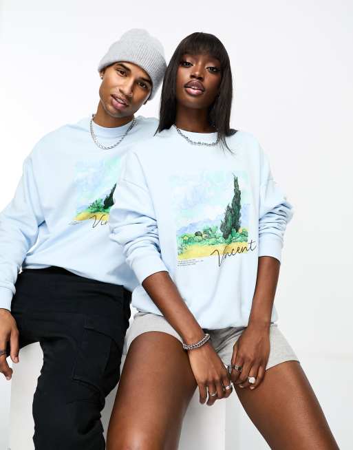 Van gogh crewneck discount