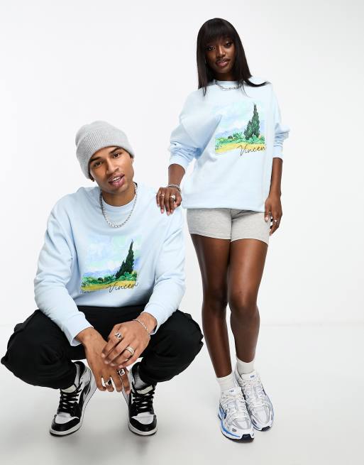 Asos van gogh hoodie hot sale