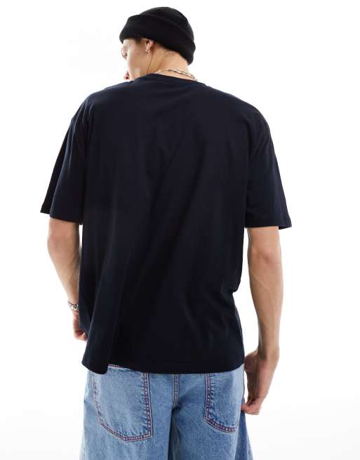 ASOS DESIGN unisex oversized band tee in black with AC/DC print, 2 of 4