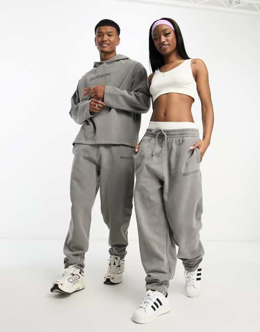 Oversized hoodie and sweatpants set