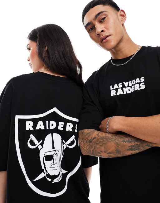 ASOS DESIGN NFL oversized sleeveless t-shirt with Raiders front print