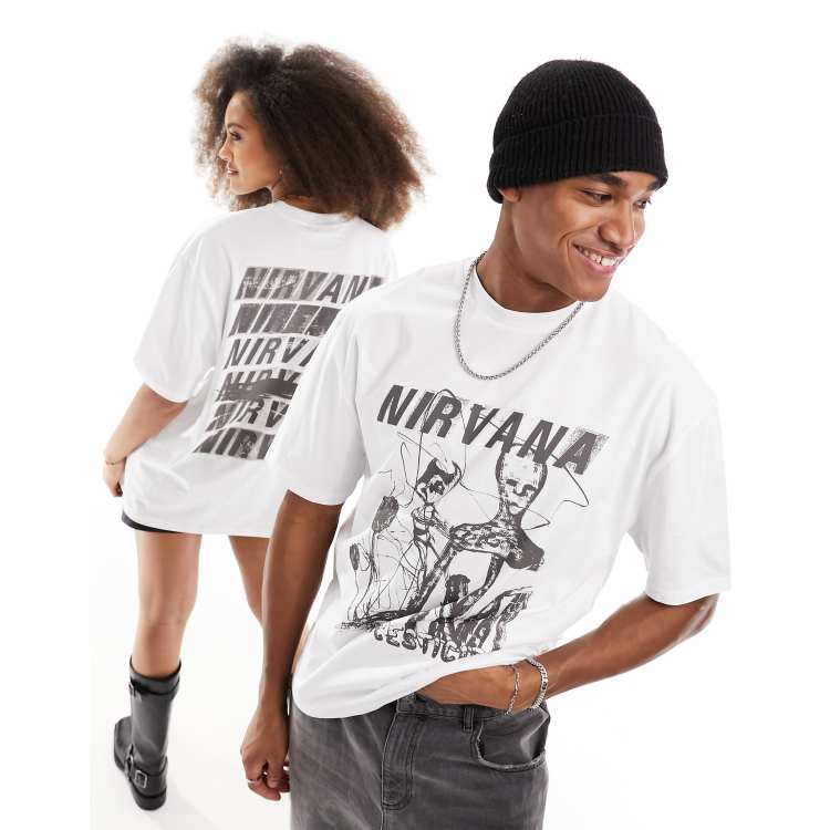 ASOS DESIGN unisex oversized license band T-shirt with