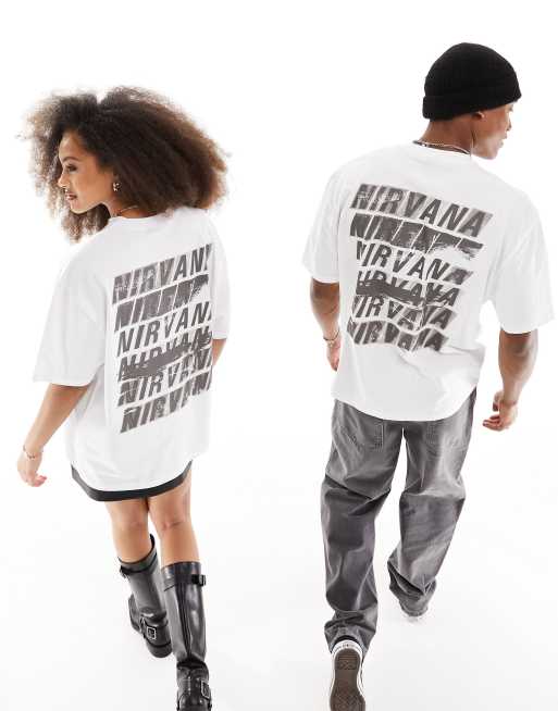 ASOS DESIGN unisex oversized license band T-shirt with