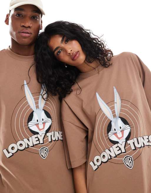 ASOS DESIGN unisex oversized license t-shirt with Bugs Bunny