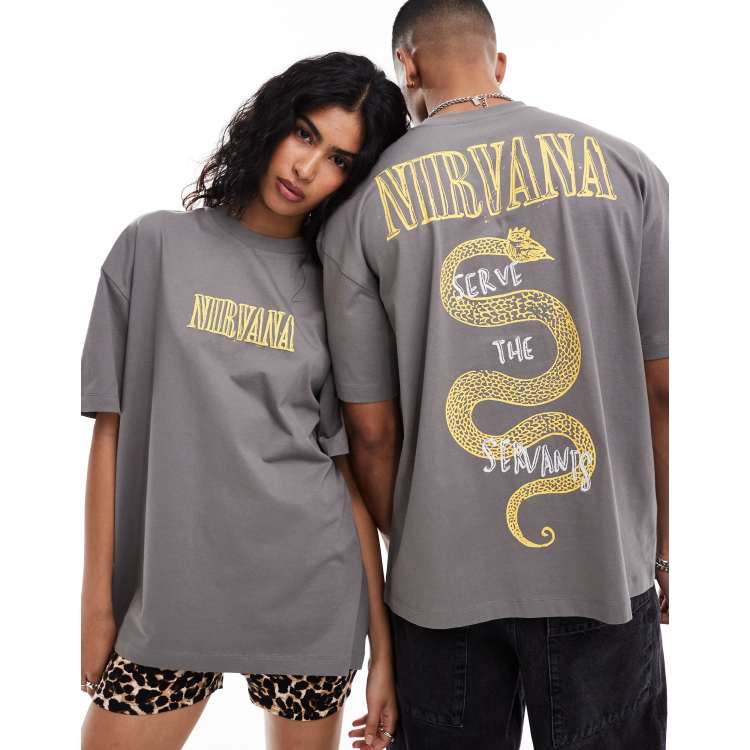 ASOS DESIGN unisex oversized licensed band t-shirt with