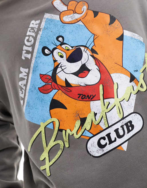 ASOS DESIGN unisex oversized licensed sweatshirt with Tony the