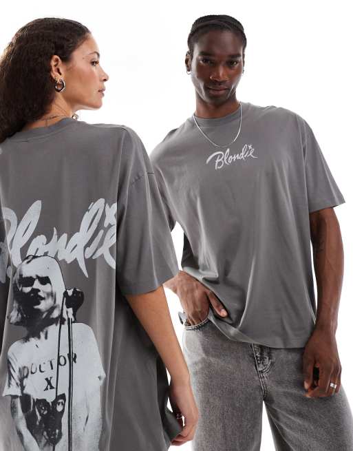 ASOS DESIGN unisex oversized T-shirt with blondie print in