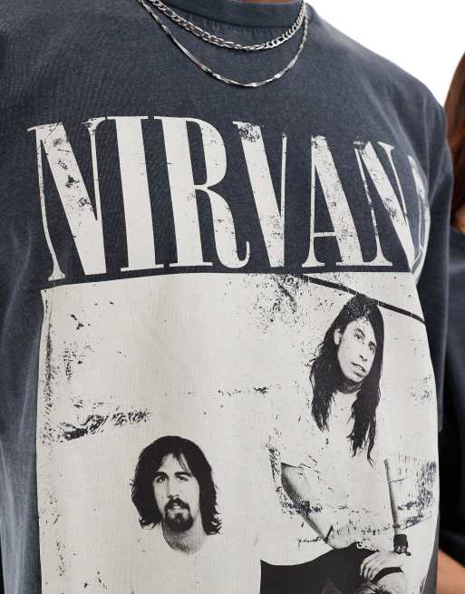 Nirvana t shirt asos hot sale