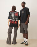 [ASOS DESIGN] ASOS DESIGN unisex oversized t-shirt with Scarface print in black L BLACK