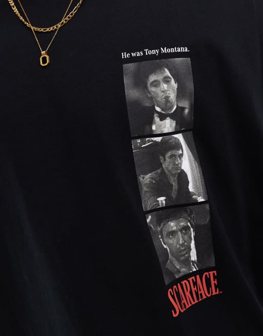 Scarface Dstressed Move Poster Photo Graphc T-Shrt sold by Trng