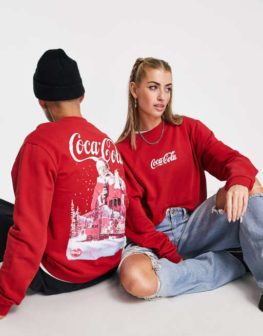 Coca cola christmas sweatshirt sale