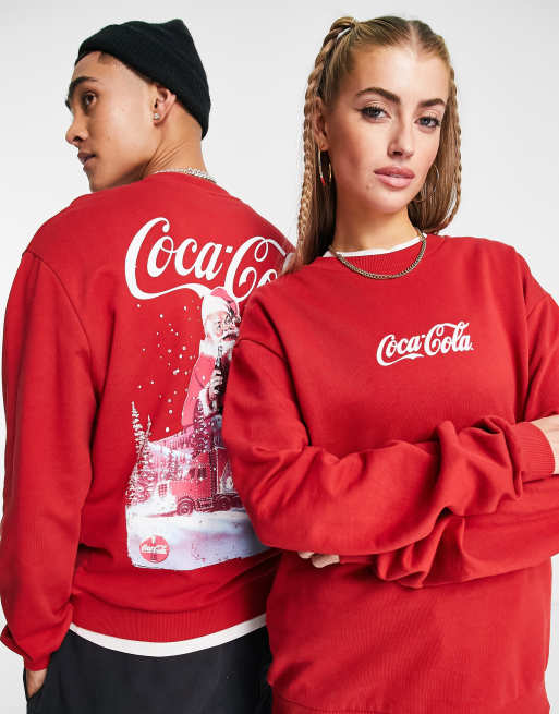 Coca cola red on sale sweatshirt