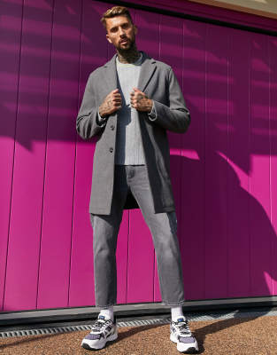 unlined overcoat