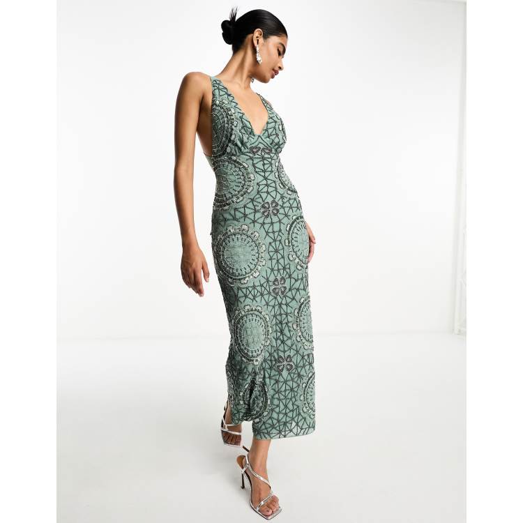 Asos us maxi store dress