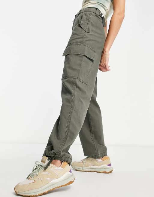 ASOS DESIGN utility cargo pants in khaki | ASOS