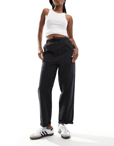 ASOS DESIGN – Utility-Hose in verwaschenem Schwarz - view 1