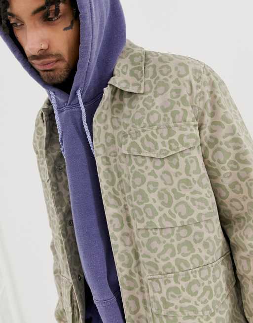 Leopard 2025 utility jacket