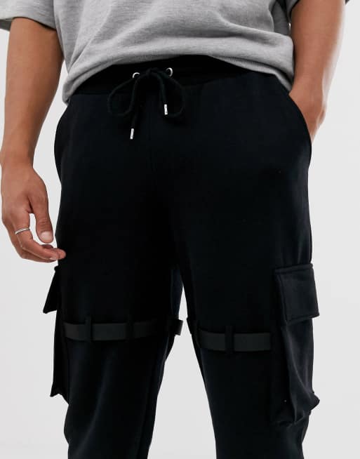 ASOS DESIGN – Utility-Jogginghose mit mehreren Taschen und Bändern, 3 von 4