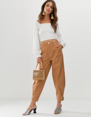 tan utility pants